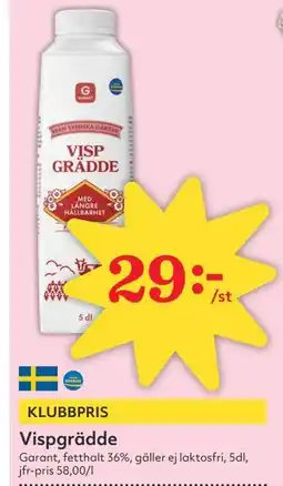 Hemköp Vispgrädde erbjuda