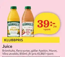 Hemköp Juice erbjuda