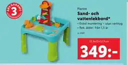 Lidl Playtive Sand- och vattenlekbord erbjuda