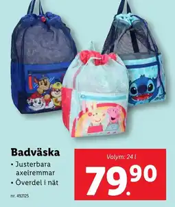 Lidl Badväska erbjuda
