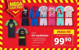 Lidl LUPILU UV-badkläder erbjuda