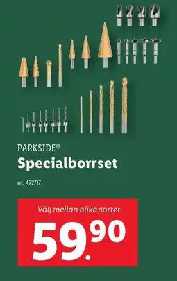 Lidl PARKSIDEⓇ Specialborrset erbjuda