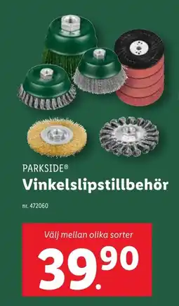 Lidl PARKSIDE® Vinkelslipstillbehör erbjuda