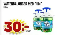 Din Mat VATTENBALONGER MED PUMP erbjuda