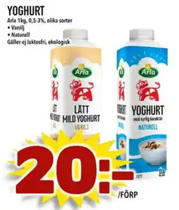 Din Mat YOGHURT erbjuda