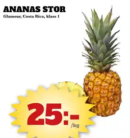 Bonum Matmarknad ANANAS STOR erbjuda