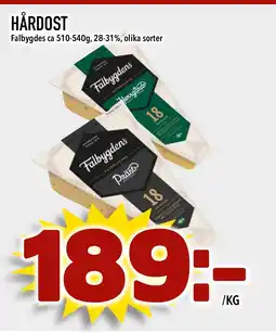 Bonum Matmarknad HÅRDOST erbjuda
