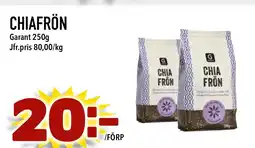 Bonum Matmarknad CHIAFRÖN erbjuda
