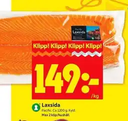 ICA Kvantum Laxsida erbjuda