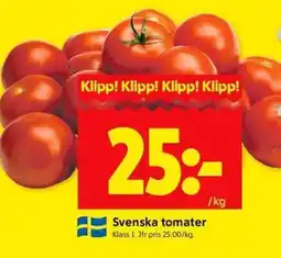 ICA Kvantum Svenska tomater erbjuda