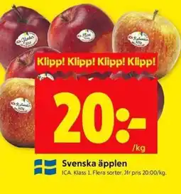 ICA Kvantum Svenska äpplen erbjuda