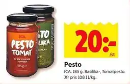 ICA Kvantum ICA Pesto erbjuda