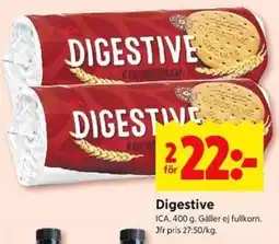 ICA Kvantum ICA Digestive erbjuda