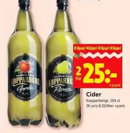 ICA Kvantum Cider erbjuda