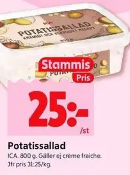 ICA Kvantum ICA Potatissallad erbjuda