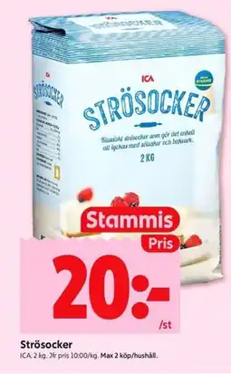 ICA Kvantum ICA Strösocker erbjuda