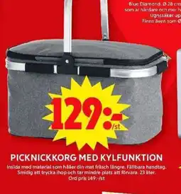 Picknickkorg med kylfunktion