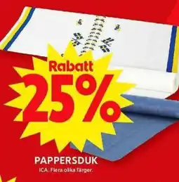 Pappersduk