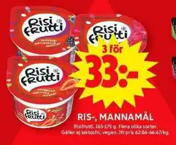 ICA Maxi Ris-, mannamål erbjuda
