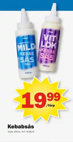 Pekås COOP Kebabsås erbjuda