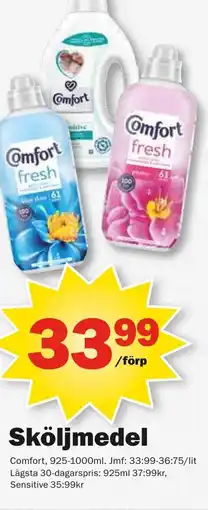 Pekås COMFORT Sköljmedel erbjuda