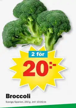 Pekås Broccoli erbjuda