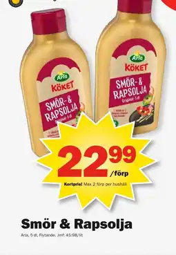 Pekås ARLA Smör & rapsolja erbjuda
