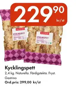 Snabbgross GASTRINO Kycklingspett erbjuda
