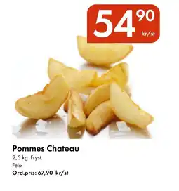 Snabbgross Pommes chateau erbjuda