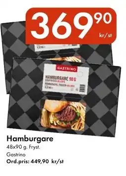Snabbgross GASTRINO Hamburgare erbjuda