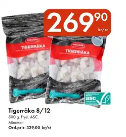 Snabbgross MIRAMAR Tigerräka 8/12 erbjuda