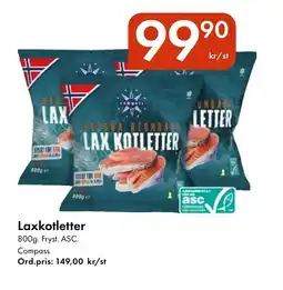 Snabbgross Laxkotletter erbjuda