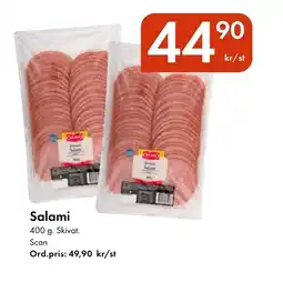 Snabbgross SCAN Salami erbjuda