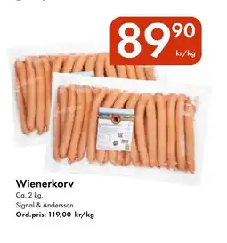 Snabbgross Wienerkorv erbjuda