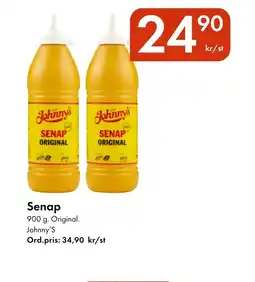 Snabbgross JOHNNY'S Senap erbjuda
