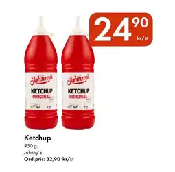Snabbgross JOHNNY'S Ketchup erbjuda