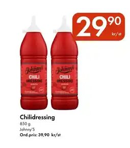 Snabbgross JOHNNY'S Chilidressing erbjuda