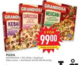 Willys Pizza Grandiosa erbjuda