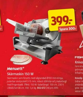 Jula Menuett Skärmaskin erbjuda