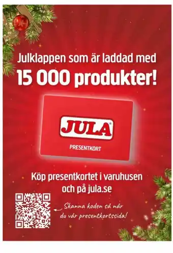 Jula Presentkort