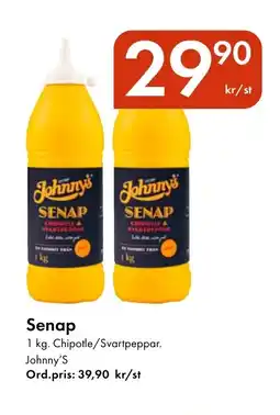 Snabbgross JOHNNY'S Senap erbjuda
