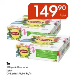 Snabbgross LIPTON Te erbjuda