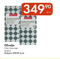 Snabbgross GASTRINO Olivolja erbjuda