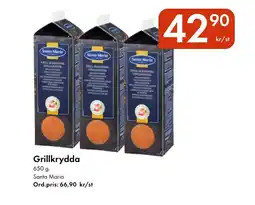 Snabbgross SANTA MARIA Grillkrydda erbjuda