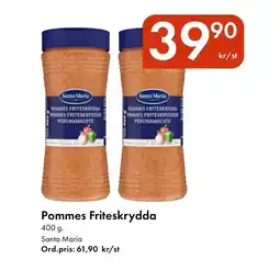 Snabbgross SANTA MARIA Pommes friteskrydda erbjuda