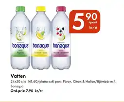 Snabbgross BONAQUA Vatten erbjuda