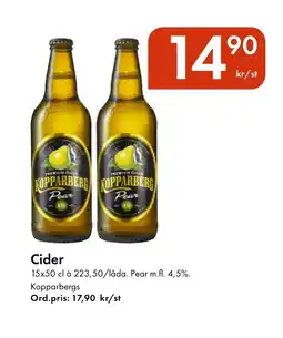 Snabbgross KOPPARBERGS Cider erbjuda