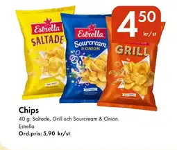 Snabbgross ESTRELLA Chips erbjuda