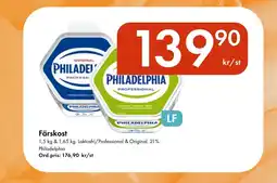 Snabbgross PHILADELPHIA Färskost erbjuda