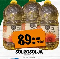 GLOBAL OIL Solrosolja